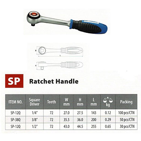 Ratchet Handle - SP-12Q